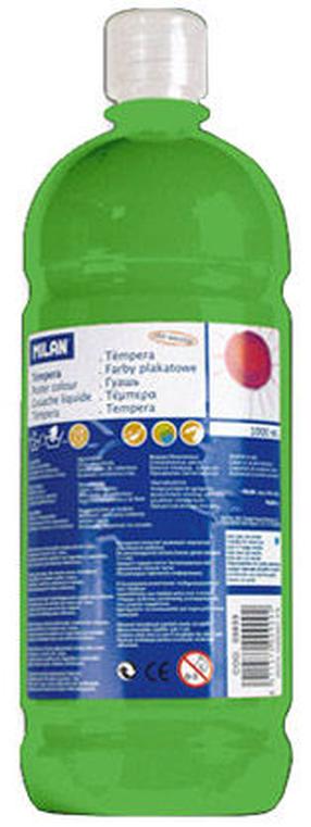 Краска гуашь Milan Green, 1000 мл, зеленый цв., 1 цв.