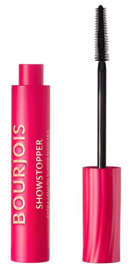 Skropstu tuša Bourjois Paris Showstopper Extra Lenght Tubing, 10 ml, melna krās. 01