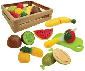 Rotaļu virtuves piederumi, augļu griešanas komplekts Gerardo's Toys Fruit Set