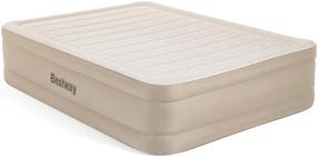 Piepūšams matracis Bestway Queen Fortech Airbed, gaiši brūna krās., 203 cm x 152 cm x 46 cm