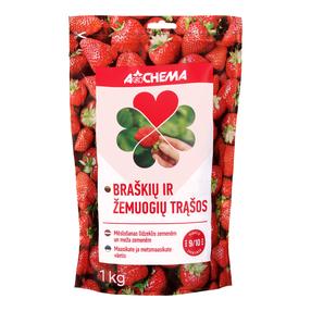 Väetis maasikatele Agrochema, pulbritaoline, 1 kg