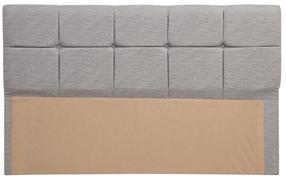 Lovos galvūgalis Kalune Design Vitalia 150, 97 cm x 7 cm, 150 cm, pilka sp.