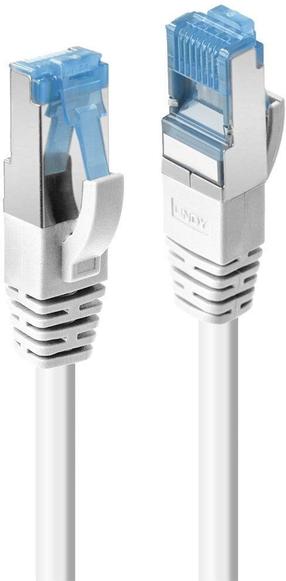 Tīkla kabelis Lindy RJ-45, RJ-45, 0.5 m, balta krās.