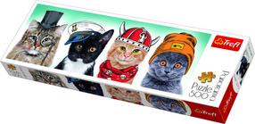 Dėlionė Trefl Fluffy Crew 29504, 39 cm x 13 cm, 500 vnt., įvairių spalvų