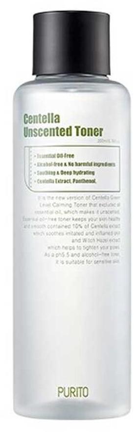 Sejas toniks Purito Centella Unscented, 200 ml