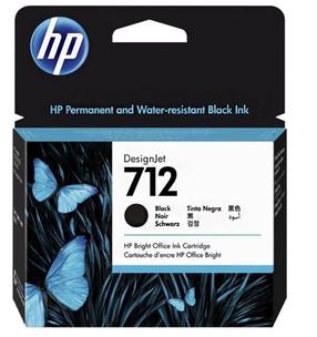 Spausdintuvo kasetė HP 712, juoda sp., 80 ml