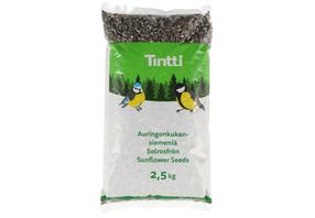 Семечки подсолнечника Tintti, для диких птиц, 2.5 кг
