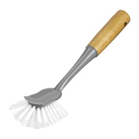Nõudepesuhari Jotta Scandic, 29 cm, pruun v./hall v., plastik/puit