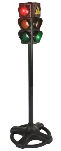 Edukacinis žaislas, šviesoforas Lean Toys, 72 cm, juoda sp.