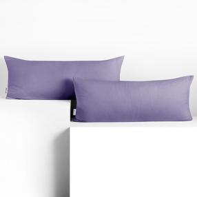 Spilvenu pārvalks Restilo Amber, violeta krās., 120 cm x 40 cm, 2 gab.