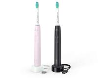 Elektrinis dantų šepetėlis Philips HX3675/15, juoda sp./rožinė sp.