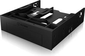 Korpuse detailid, esipaneel RaidSonic Icy Box IB-5251 5.25" mounting frame, must v.