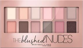 Akių šešėliai Maybelline The Blushed Nudes, blushed nudes sp.