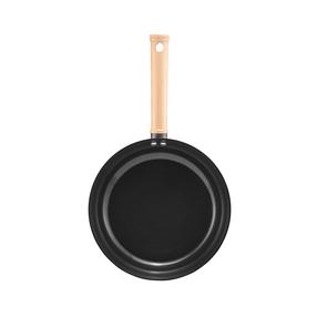Сковорода Ambition Qualum Ceramic Natural, Ø 24 см, алюминий/дерево