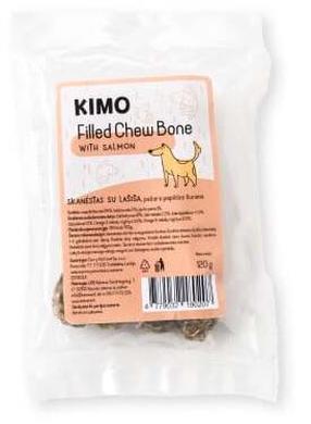 Koeramaius Kimo Filled Chew Bone, lõhe, 0.110 kg, 2 tk