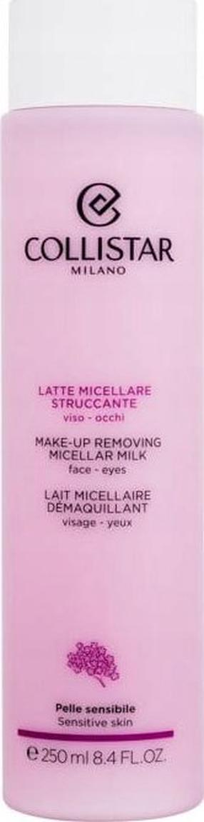 Valomasis veido pienelis Collistar Make-Up Removing Micellar Milk, 250.0 ml