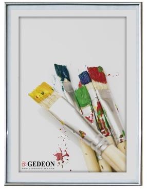 Foto rāmis Gedeon Easy, 80 cm x 60 cm, sudraba krās.