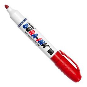 Marker DURA-INK60, 0.3 cm, punane v.