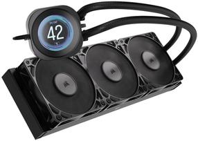 Ūdens dzesētājs procesoram Corsair Nautilus RS 360 LCD, 396 mm x 27 mm