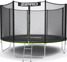 Batutas Zipro, 374 cm, su tinklu, su kopėčiomis