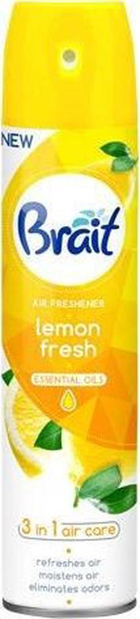 Gaisa atsvaidzinātājs Brait Lemon fresh, 0.3 l