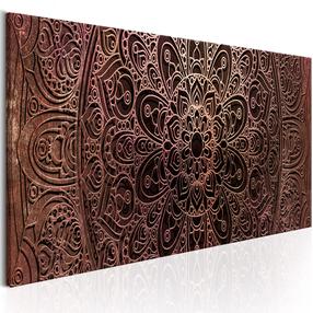 Reprodukcija Artgeist Mandala: Amber Silence N6563-DK150PWD, 150 cm x 50 cm