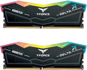 Operatyvioji atmintis (RAM) Team Group T-Force DELTA RGB Black, DDR5, 32 GB, 6000 MHz