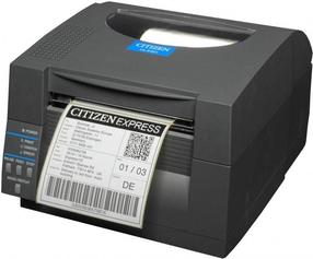 Принтер этикеток Citizen CL-S521II, 3600 г, черный цв.