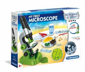 Детский микроскоп Clementoni My First Microscope, многоцветный