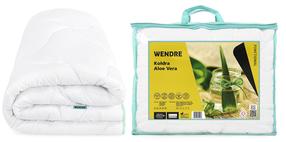 Antklodė Wendre Aloe Vera, 140 x 200 cm, balta sp.