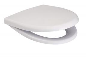 Крышка унитаза Cersanit Duroplast, белый цв., 52 см x 28 см