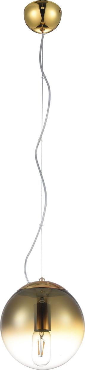 Šviestuvas kabinamas AZzardo Iris AZ3133, E27, 1 x 40 W, aukso sp. / aukso sp., 20 x 20 cm