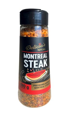 Prieskonių mišinys Delicia's Montreal Steak, 180 g