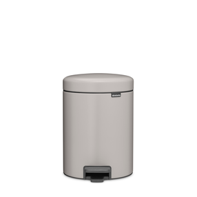 Šiukšliadėžė Brabantia NewIcon 252204, pilka sp., 5 l, 29.1 cm x 20.5 cm