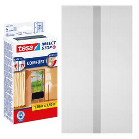 Moskītu tīkls Tesa Insect Stop Comfort, melna krās., 250 cm x 120 cm