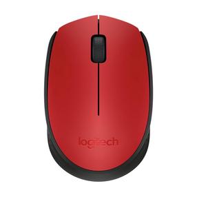 Juhtmevaba arvutihiir Logitech M171, must v./punane v.
