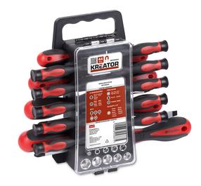 Kruvikeeraja komplekt, bitidega Kreator KRT400004 KRT400004, tähtede