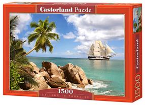 Dėlionė Castorland Sailing in Paradise 1500 el. C-150526, 1500 vnt.