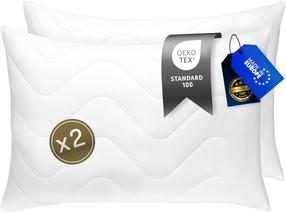 Pagalvė FAM Home Daily Comfort, balta, 70 cm x 60 cm, 2 vnt.
