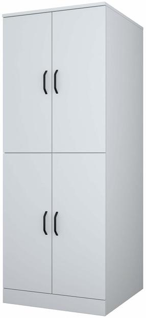 Skapis virs veļas mašīnas Kalune Design KD109 - 3198, balta krās., 72.5 cm x 70 cm x 181.8 cm
