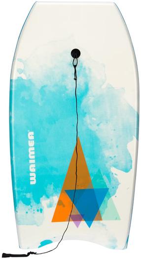 Pelddēlis Waimea Bodyboard EPS Print Slick Board, zila krās./balta krās.