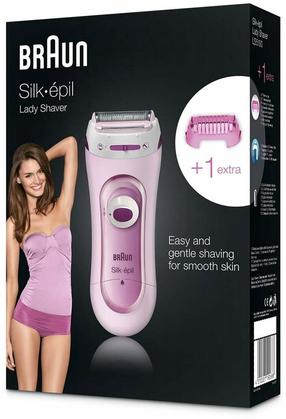 Sieviešu skuveklis Braun Silk-épil LS5100, rozā krās.