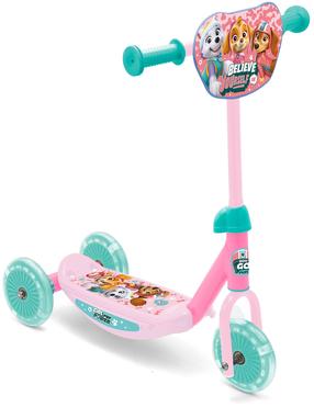 Bērnu skūteris Paw Patrol, piparmētra (mint) krās./rozā krās.