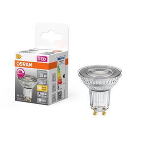 Spuldze Osram LED, PAR16, auksti balta krās., GU10, 6.1 W, 4000 lm