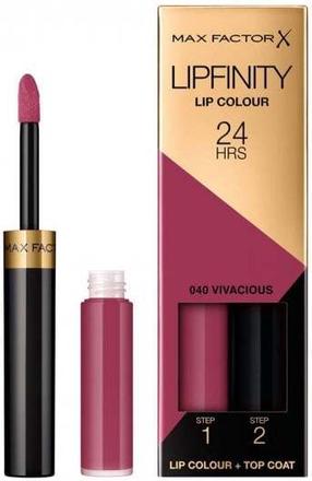 Lūpu krāsa Max Factor Lipfinity, 4.2 g, 040 vivacious