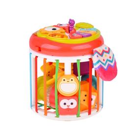 Formelių rūšiuoklė Cute Pet Stuffing Fun, 18 cm, įvairių spalvų