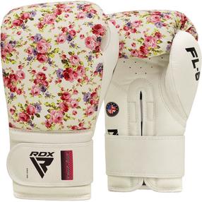 Boksa cimdi RDX FL6 BGR-FL6W-8oz, daudzkrāsaina, 8 oz