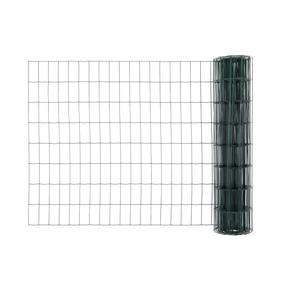 Keevisvõrk Garden Center, 100 x 50 x 2.1 mm, 80 cm, 10 m, tsingitud/pvc