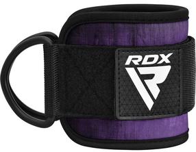 Tvarstis RDX Ankle Pro A4, Universalus, juoda sp./violetinė sp.