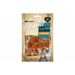 Skanėstas katėms Flamingo Hapki Cake, vištiena/lašiša, 0.050 kg